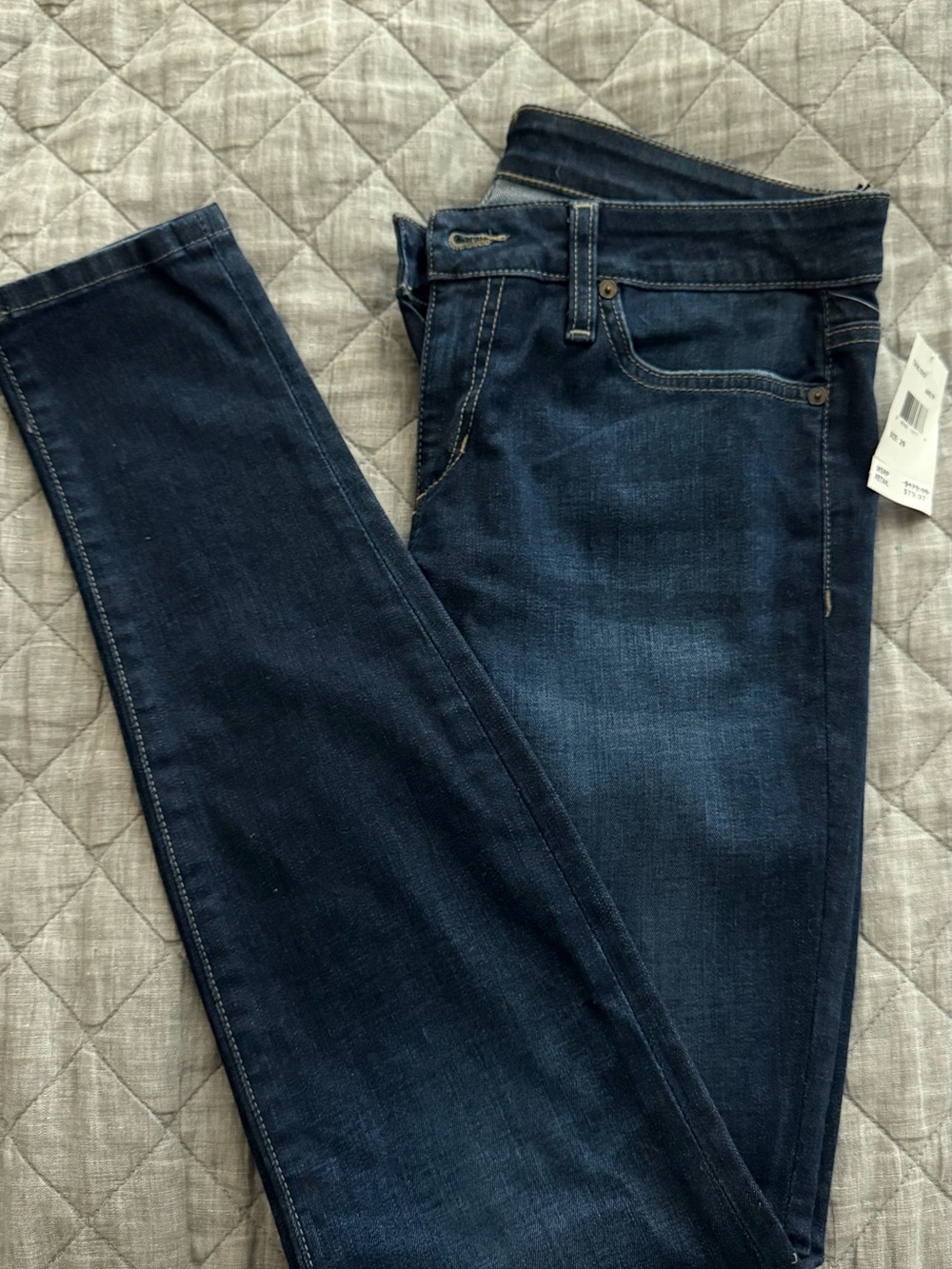 Dark Blue Women's Ultra Skinny Joe’s Jeans - Classic Stretch Denim